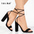 Fashion Women Summer Shoes Ankle Strap Cross-tied